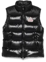 Pyrenex John Sleeveless Down Jacket In Schwarz