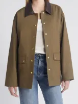 Rag & Bone Cassidy Cotton Jacket In Army