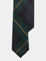 Ralph Lauren Kids' Wool-tie-neckwear-neck Tie In Navygoldgreen