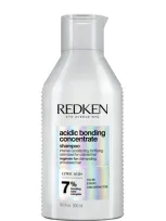 Redken Acidic Bonding Concentrate Shampoo, Bond Repair For Damaged Hair, Sulphate Free For Gentle Cleansing In White