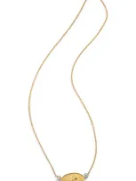 Renato Cipullo Ninfa Dei Fiori 18k  Yellow Gold Diamond Necklace