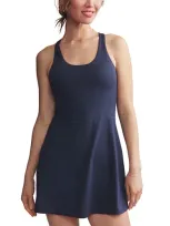 Rhone Coursetocourt Active Dress In Navy Blue