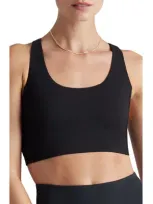 Rhone Revive Longline Sports Bra In Black