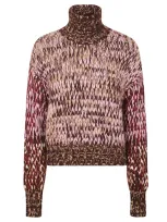 Roberto Collina Knit Sweaters In Rojo Oscuro