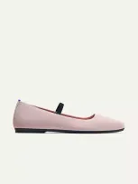 Rothys The Max Square Mary Jane Flats In Pink