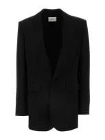 Saint Laurent Black Creme Blazer