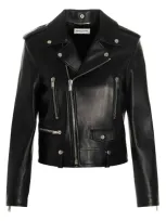 Saint Laurent Black Biker Jacket