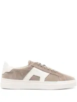 Santoni Dbs Oly Sneakers In Neutrals