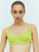 Savage Fenty X Diesel Longline-bra In Green