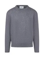 Seven Gauge Cashmere Sweater In Grey