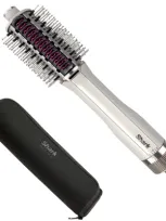 Shark Beauty Smoothstyle Hot Brush And Smoothing Comb With Storage Bag In White