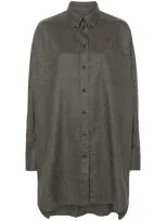 Soeur Candide Shirt Dress In Gri02 Gris Clair