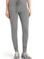 Splendid Kayla Tie Waist Joggers In Heather Fog