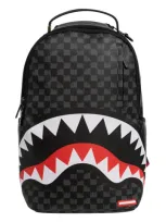 Sprayground Label Shark Backpack In Black