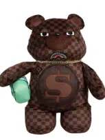 Sprayground Lenticular Chomp Moneybear Backpack In Brown