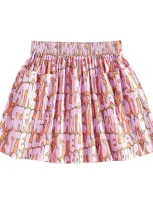 Stella Mccartney Kids' Printed Skirt In Multicoloured