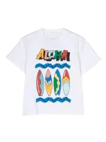 Stella Mccartney T-shirt With Print In White