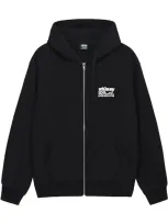 Stussy Dna Zip Hood In Black