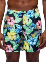 Sundek 7 Floral Boardshorts In Multi