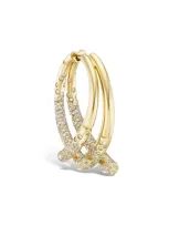 Tabayer Oera 18k Fairmined Yellow Gold Diamond Earrings