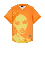 The Hundreds Mija Short Sleeve Jersey In Yellow