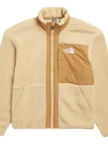 The North Face Kids' Yumiori Full Zip Fleece Jacket In Khaki Stone