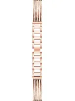 The Posh Tech Clara 38mm Apple Watch® Bracelet Watchband In Rose Gold