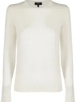 Theory Crew Neck In Ivory