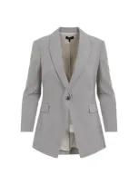 Theory Etienette Blazer Jacket In Grey