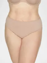 Thirdlove 24/7 Classic High-waist Thong In Taupe