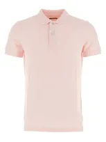 Tom Ford Tennis Cotton Piquet Polo In Pink