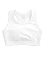 Tomboyx Racerback Soft Bra In White