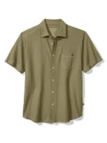 Tommy Bahama Emfielder Islandzone® Button-up Shirt In Tea Leaf