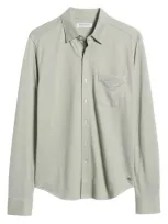 Tommy Bahama New San Lucio Stretch Supima® Cotton Blend Button-up Shirt In Fern