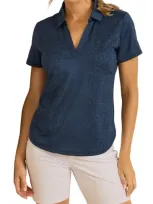 Tommy Bahama Palm Coast Polo In Ocean Deep