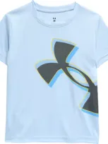 Under Armour Kids' Tech Wrap Logo Graphic T-shirt In Nimbus Blue