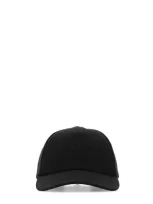 Valentino Garavani Valentino Vlogo Embroidered Baseball Cap In Black