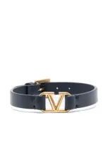 Valentino Garavani Vlogo Bracelet In Blue