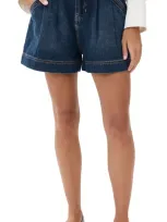 Veronica Beard Jean Jaffe Shorts Bright Blue