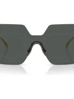 Versace 42mm Square Sunglasses In Black