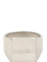 Vetements Brass Ring In Silver