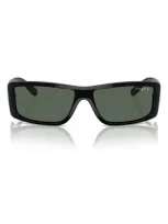 Vogue 22mm Rectangular Sunglasses In Black