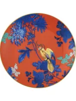 Wedgwood Wonderlust Golden Parrot Plate In Multi