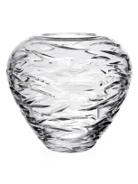 William Yeoward Crystal Oceania 10" Centerpiece Vase In Clear