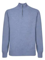 Zanone Knitwear In Blue