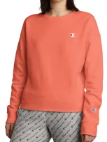 Champion Reverse Weave Sweatshirt In Groovy Papya