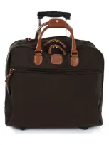 Bric's Black Rolling Pilot Case Luggage