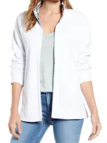 Tommy Bahama Palm Lights Aruba Zip Jacket In White