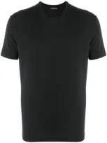 Tom Ford T-shirt Mit Rundhalsausschnitt In Black