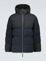 Aztech Mountain Durant Feather Down Jacket In Black